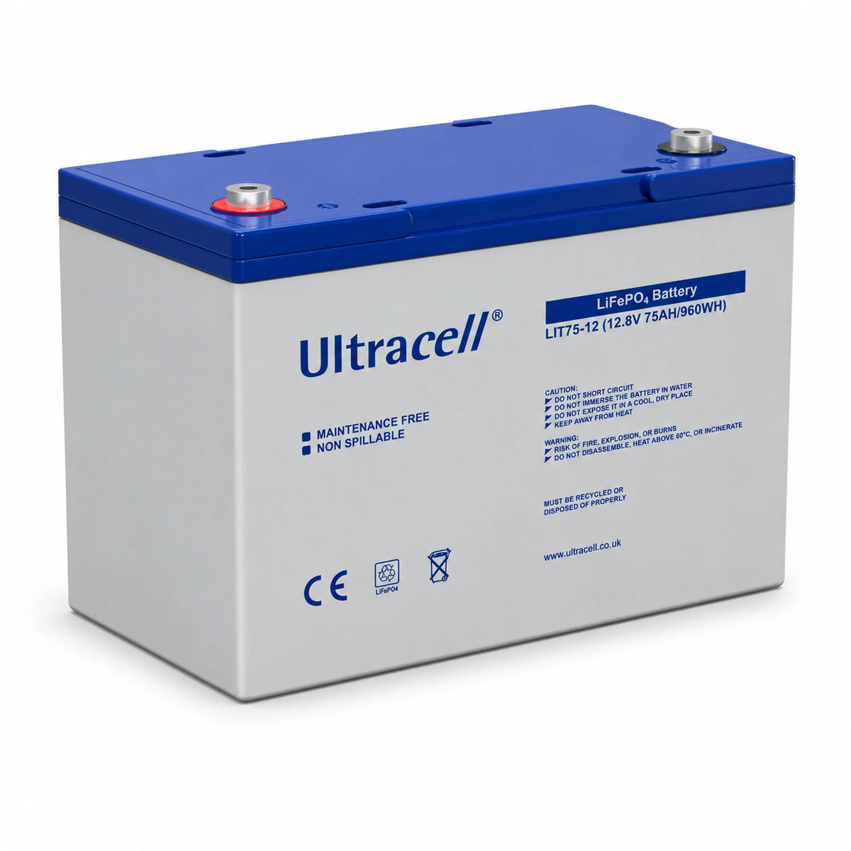 Batería de Litio LiFePO4 12.8V 75Ah
