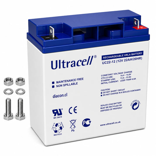 Batería 12V 22Ah de ciclo profundo