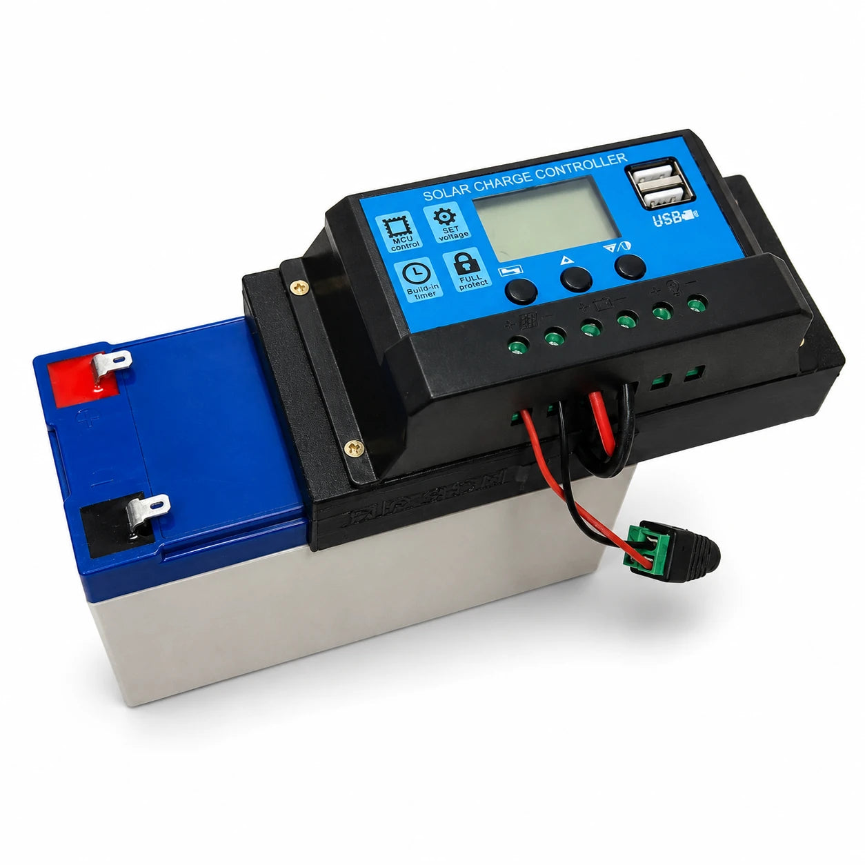 Kit Solar Dc 50w 12vdc Para Conexión Dc
