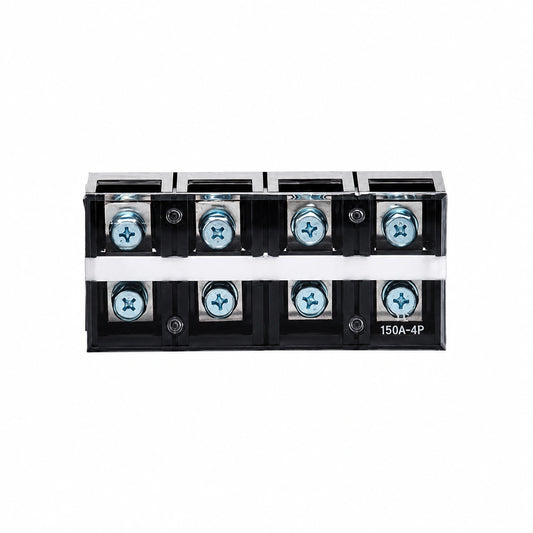 Bornera de Distribución TC-1504 150A 4 Polos 600V con Tapa de Protección