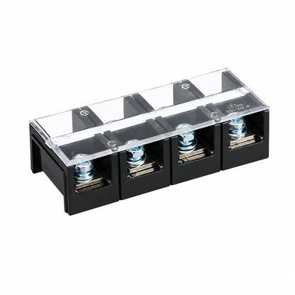 Bornera de Distribución TC-1504 150A 4 Polos 600V con Tapa de Protección