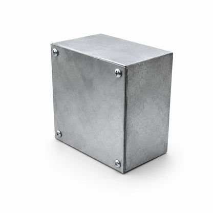 Caja Metálica Galvanizada 100 × 100 × 70 mm