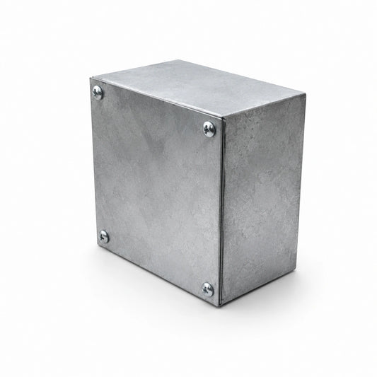 Caja Metálica Galvanizada 100 × 100 × 70 mm