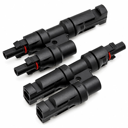 Set Conector MC4 doble Paralelo