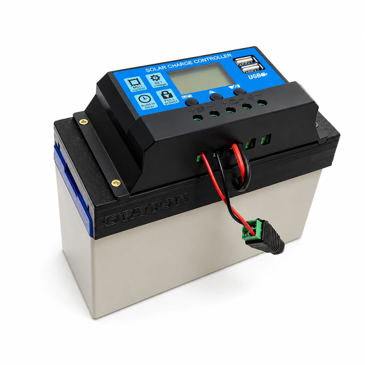 Kit Solar Dc 50w 12vdc Para Conexión Dc