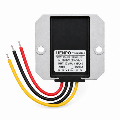 Convertidor Estabilizador DC-DC 9-36V a 12V 5A 60W