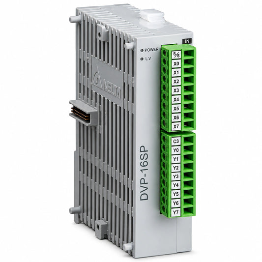 Extensión Delta 8 entradas 8 salidas rele DVP16SP11R