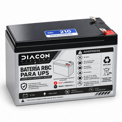 Batería Compatible RBCV-210- Instalación gratuita disponible