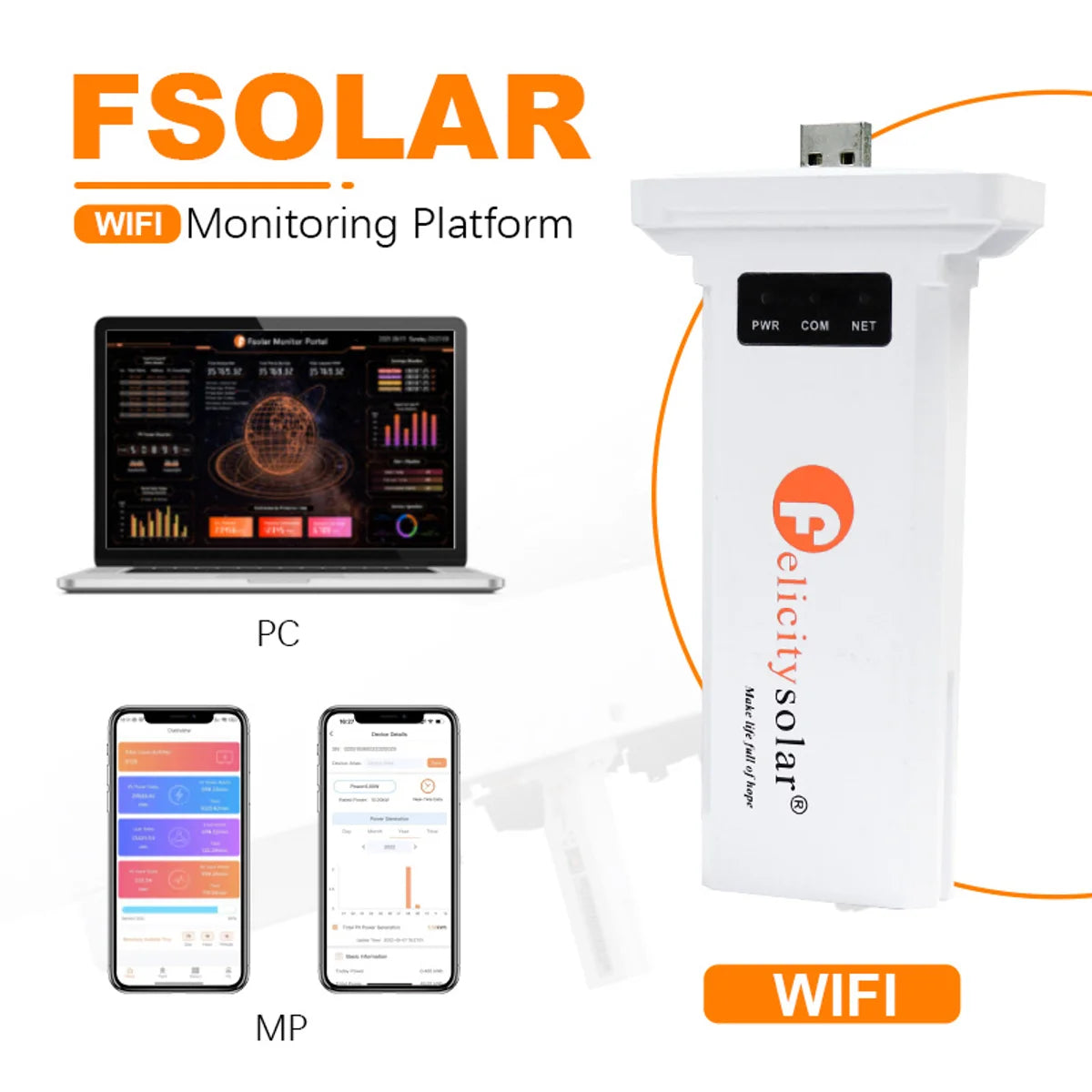 Módulo WiFi-Dongle para inversores Felicity Solar