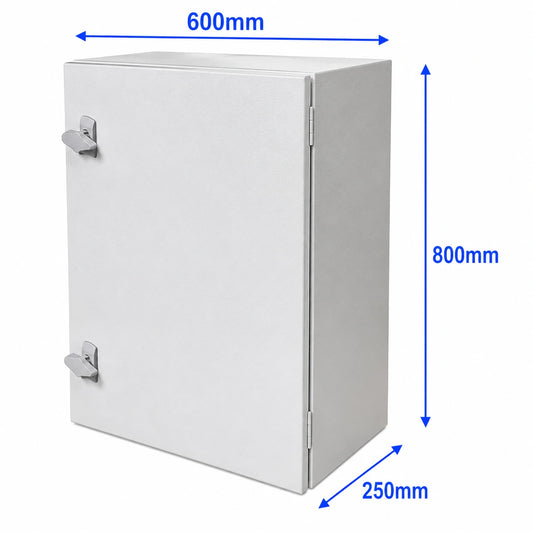 Tablero 800x600x250mm RAL 7032 IP66