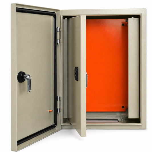 Tablero Metalico 600x400x200 IP65 doble tapa