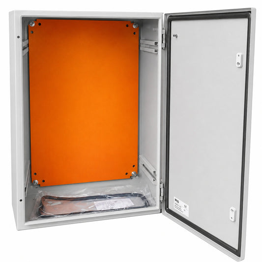 Tablero 800x600x250mm RAL 7032 IP66