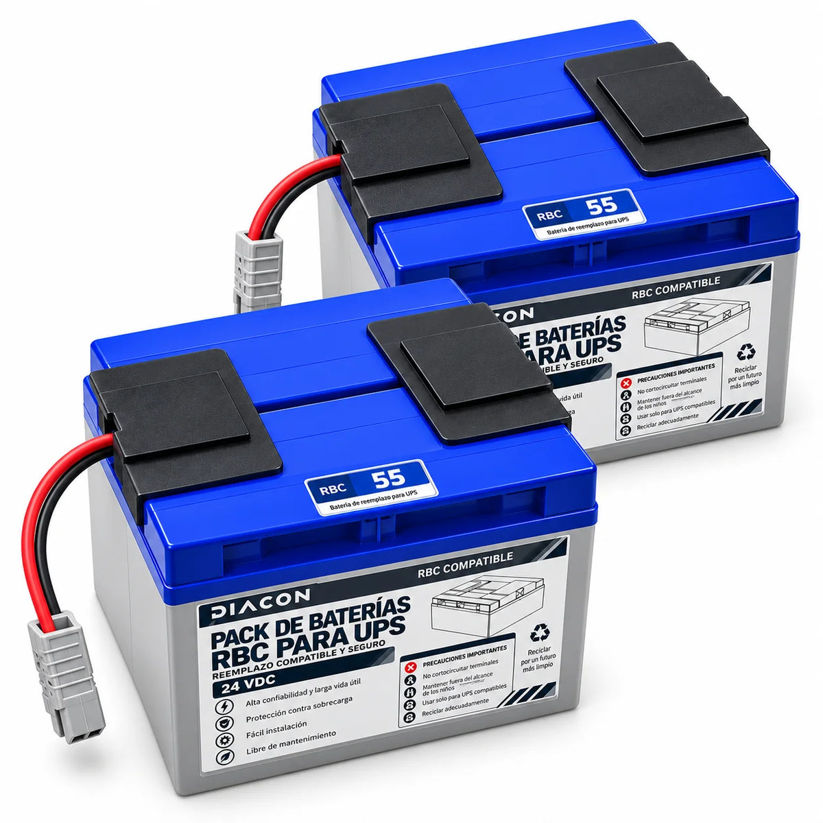 Batería Compatible RBC-55- Instalación gratuita disponible