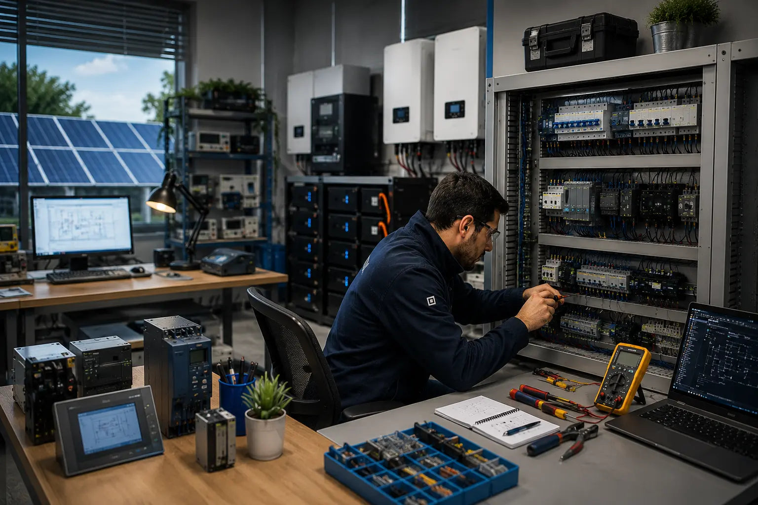 Equipo técnico DIACON desarrollando soluciones de ingeniería