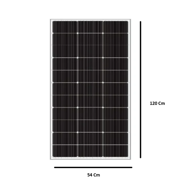 Panel Solar 100W Monocristalino