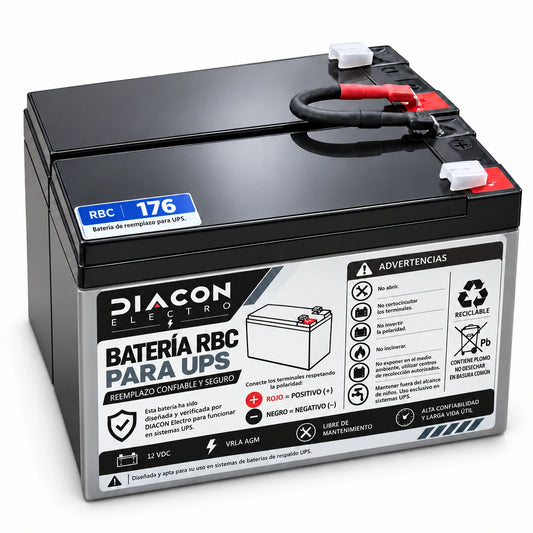 Batería Compatible RBC-176 - Instalación gratuita disponible