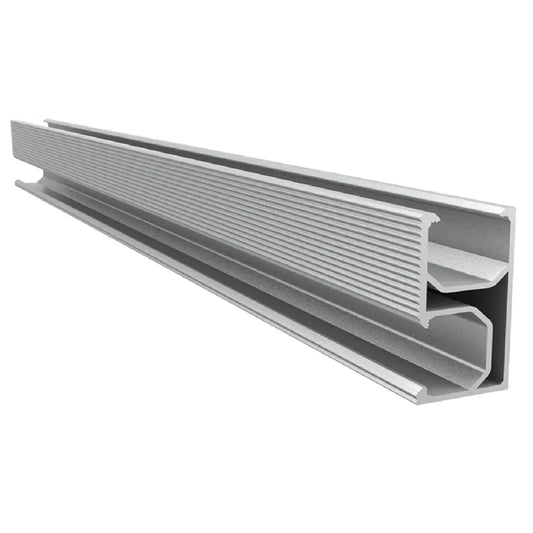 Riel Aluminio montaje panel solar 4.8Mtr