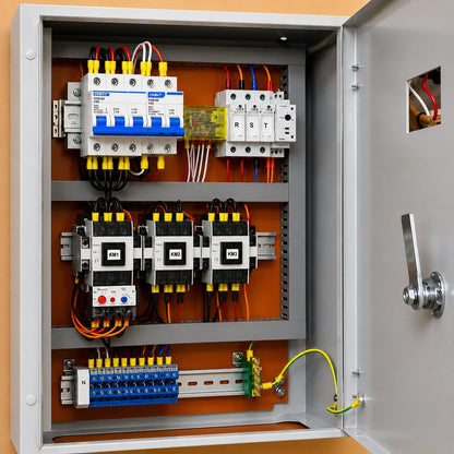 Tablero Electrico 380V Estrella Triangulo 4 bombas de 10AH hasta 50HP