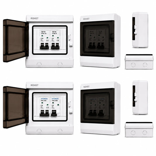 Tablero Protecciones Solares IP66  AC/DC