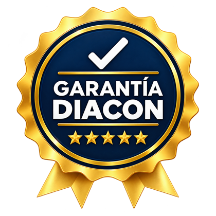 Sello de garantía DIACON de 6 meses