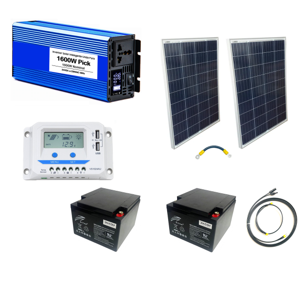 Kit de energía solar 1000W