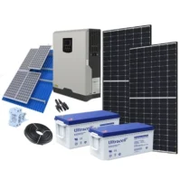 Ahorro energético: Con este kit, puedes reducir significativamente tus facturas de electricidad al generar tu propia energía a partir del sol. A lo largo del tiempo, la inversión inicial se recupera a través del ahorro en energía eléctrica. Sostenibilidad: Utilizar energía solar es una opción ecológica que contribuye a la reducción de emisiones de carbono, ayudando a proteger el medio ambiente. Ampliabilidad: La posibilidad de aumentar la capacidad del sistema en el futuro con más paneles y baterías permite adaptar el kit a tus necesidades energéticas crecientes. Autonomía: Con la opción híbrida de recarga mediante generador, siempre tendrás una fuente de energía, incluso en días con baja radiación solar. Instalación sencilla: DIACON Electro te ofrece la posibilidad de evaluar y cotizar la instalación, asegurando que el sistema sea montado de manera segura y eficiente.