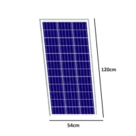 Ahorro Económico a Largo Plazo El Panel Solar 120W Policristalino ofrece una excelente relación costo-beneficio. Al instalarlo en tu sistema solar, podrás reducir significativamente tus facturas eléctricas, lo que significa que, con el tiempo, el panel se pagará solo. Además, la energía solar es gratuita, lo que te permite disfrutar de un suministro energético constante sin depender exclusivamente de la red eléctrica. Con DIACON Electro, podrás acceder a productos que no solo generan ahorros económicos, sino que también contribuyen a un mundo más verde.