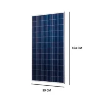 Este panel solar de 285W ofrece una eficiencia del 17,52%, lo que asegura una conversión energética efectiva, incluso en condiciones de luz no ideales. Está certificado por las normas IEC 61215, IEC 61730, CE, CB y PID, lo que garantiza su calidad, seguridad y durabilidad. Estas certificaciones han sido obtenidas a través de rigurosas pruebas de laboratorio, lo que asegura su funcionamiento óptimo en diversas condiciones ambientales. Con una tensión de circuito abierto (Voc) de 39,01 V y una corriente de cortocircuito (Isc) de 9,44 A, este panel está diseñado para ofrecer una excelente producción de energía, incluso bajo cargas elevadas. Además, su robusta construcción y resistencia a factores externos permiten una vida útil prolongada con una mínima pérdida de eficiencia a lo largo del tiempo.