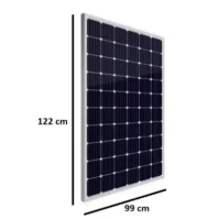 Panel Solar 200W 24V Monocristalino Modelo PF200M – Solución Eficiente y Sostenible El Panel Solar 200W 24V Policristalino modelo PF200M es una excelente opción para quienes buscan una solución energética eficiente y sostenible. Este panel de alto rendimiento se ha diseñado para aplicaciones solares fotovoltaicas tanto residenciales como comerciales, proporcionando una salida confiable de energía renovable. DIACON Electro, una empresa líder en energía renovable, ofrece este producto con las mejores garantías del mercado y los estándares más altos de calidad. Ventajas del Panel Solar 200W 24V Policristalino Uno de los mayores beneficios de este panel solar es su capacidad para generar energía limpia y gratuita a partir de la luz solar. Con una potencia de salida de 200W y una tensión de 24V, el panel PF200M es ideal para sistemas de energía solar tanto en hogares como en pequeñas empresas. Este panel está compuesto por células solares policristalinas, lo que le permite funcionar de manera eficiente incluso en condiciones de baja radiación solar. DIACON Electro garantiza que este panel ha sido fabricado siguiendo las normativas más exigentes, lo que asegura su durabilidad y rendimiento durante años. Además, el modelo PF200M es especialmente adecuado para quienes desean reducir su huella de carbono y ahorrar en costos energéticos a largo plazo.